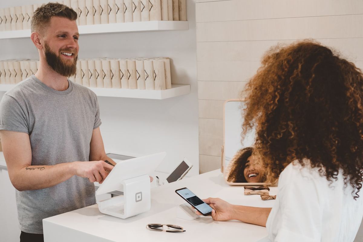 Checkout at a retail point of sale